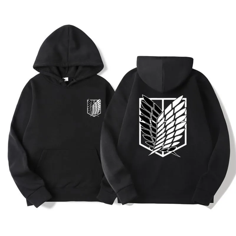 

Attack on Titan Men's Hoodie Anime Hoodies Men Women Streetwear Pullover Harajuku Hoodies Sweatshirt Clothes