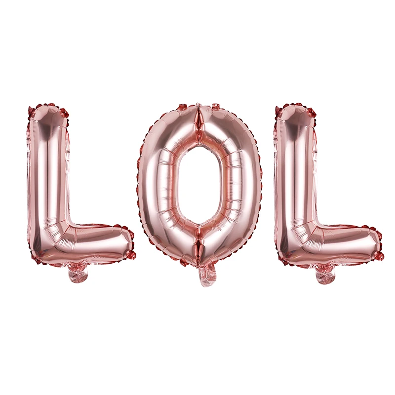Золотые розовые золотые серебряные 16 &quot32&quot буквы алфавит шар детский душ