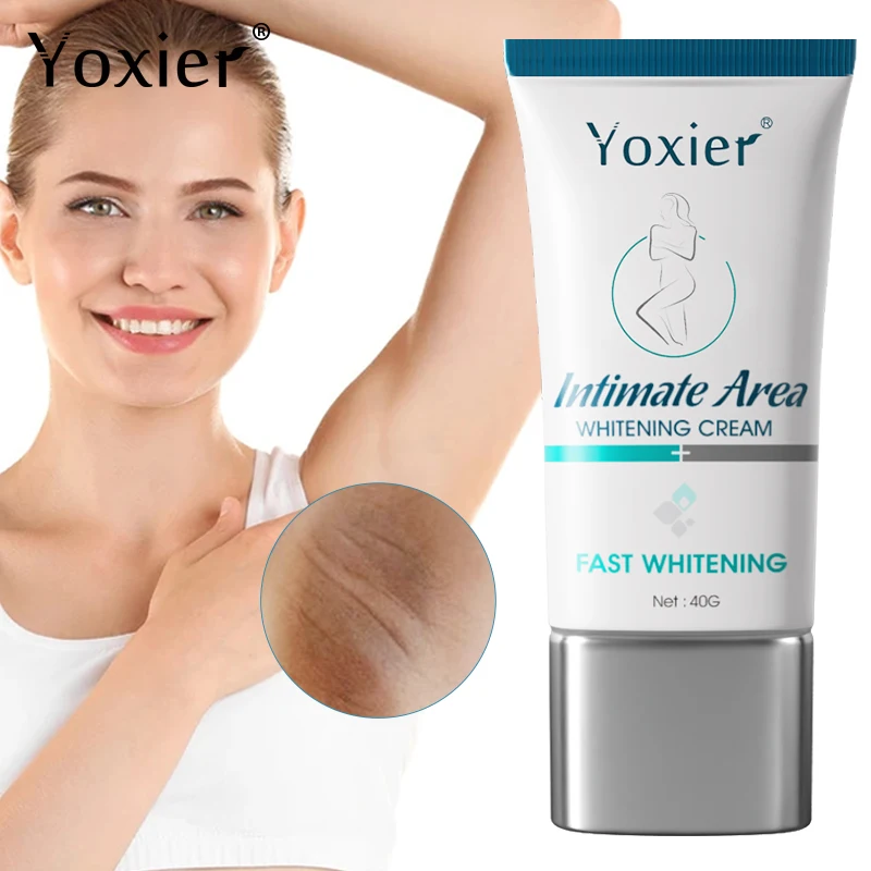 Отбеливающий крем Brighten Intimate Area улучшает подмышечные колени внутренние бедра