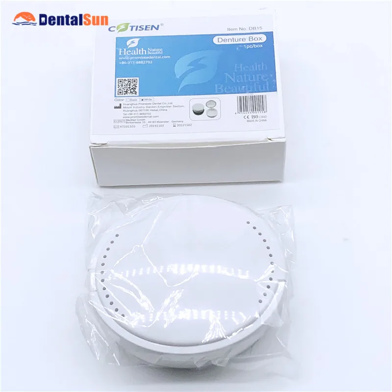 

Dental DB15 Retainer Box with Mirror Stock Retainers and Half Denture
