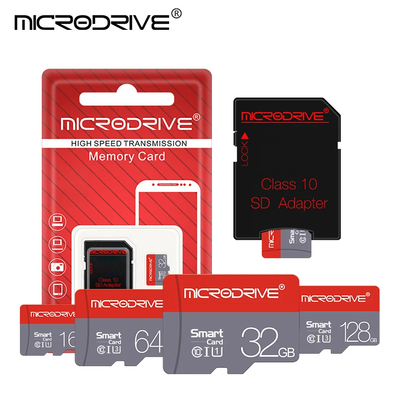 Micro SD  ,  10, 64 , 128 , 256 , 8 , 16 , 32