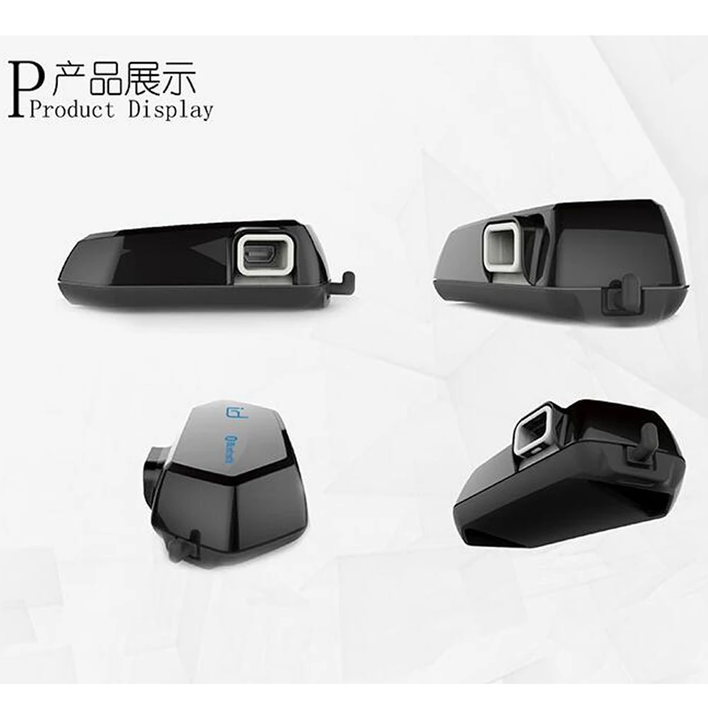 Мотоциклетная Водонепроницаемая Bluetooth гарнитура для шлема с микрофоном и GPS
