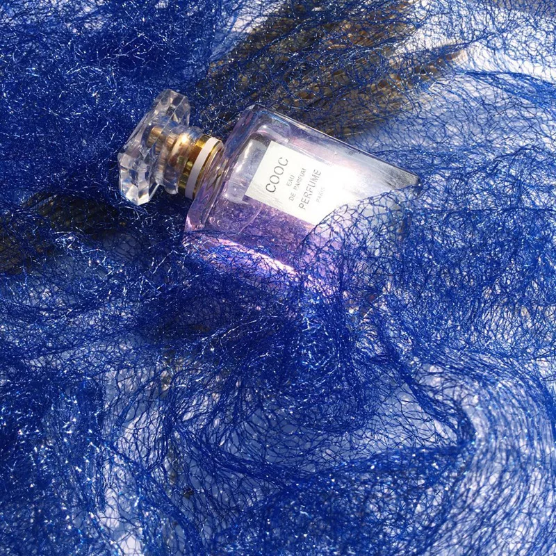 100 см/лот ширина 70 см Горячая Ins Золотая проволока тюль для фото фона DIY органза