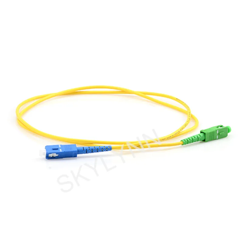 Горячая Распродажа 50 шт SC/APC-SC/UPC Simplex Single Mode G652D OS2 1 метр 2 0 мм волоконно-оптический