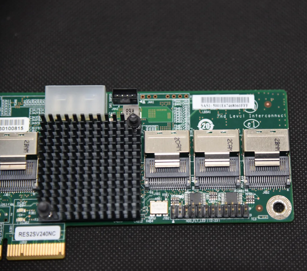 Расширитель Intel RAID RES2SV240 Расширительная карта SAS SATA с 24 портами HDD SSD PCIe x4 6G E91267