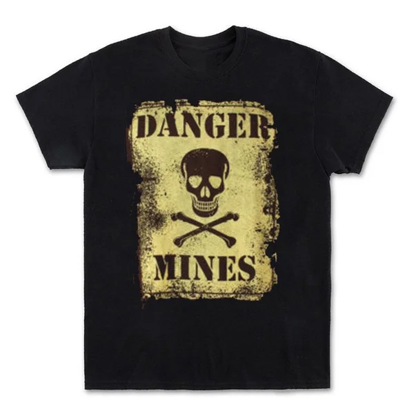 

Military Army Combat Printed Taliban Danger Mines Cambodia Printing T-shirt Men/women Short Sleeve T Shirt