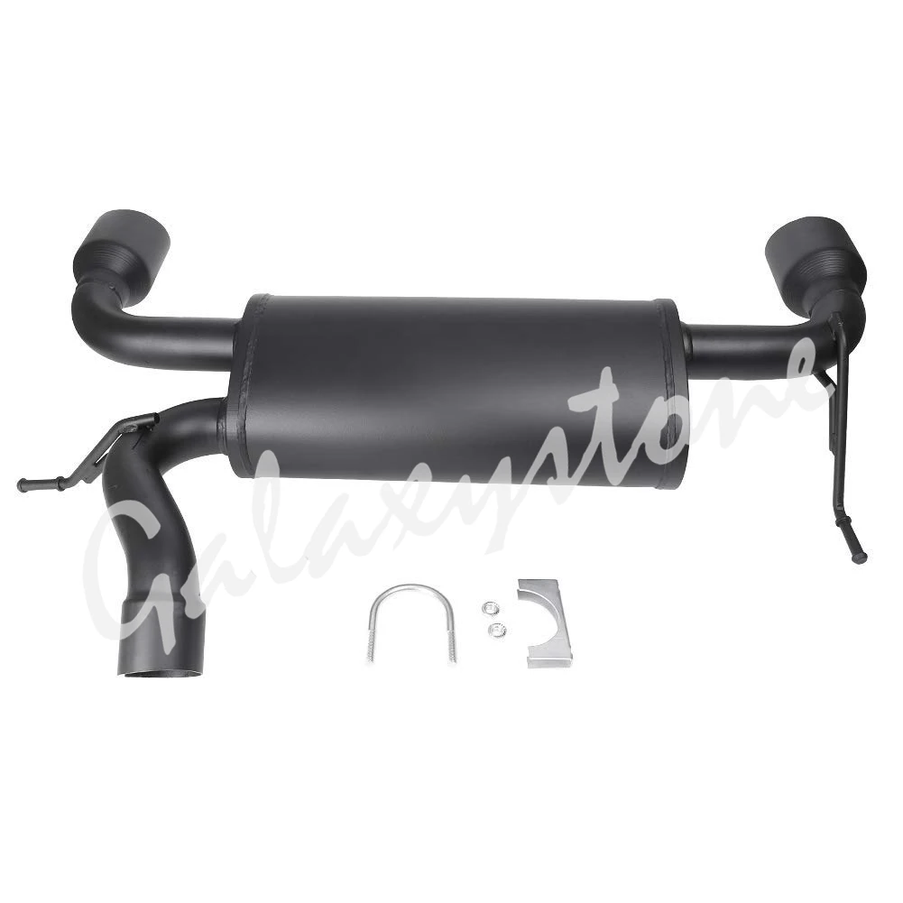 Выхлопной глушитель из нержавеющей стали выхлопная система для Jeep Wrangler JK 2007-2017 |