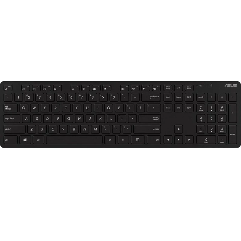 Клавиатура + мышь ASUS W5000 беспроводная(радиоканал) оптическая 1600 dpi USB|Комплекты
