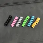 6 шт. Бесплатная доставка протектор кабеля силиконовая катушка намотка провода шнур Органайзер Крышка для Apple Iphone USB зарядное устройство кабель Шнур