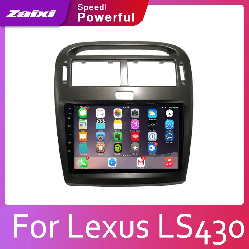 For Lexus LS430 2000 2001 2002 2003 2004 2005 2006 IPS LCD Screen Android 8 Core Car Radio AUX GPS Navi Multimedia | Автомобили и
