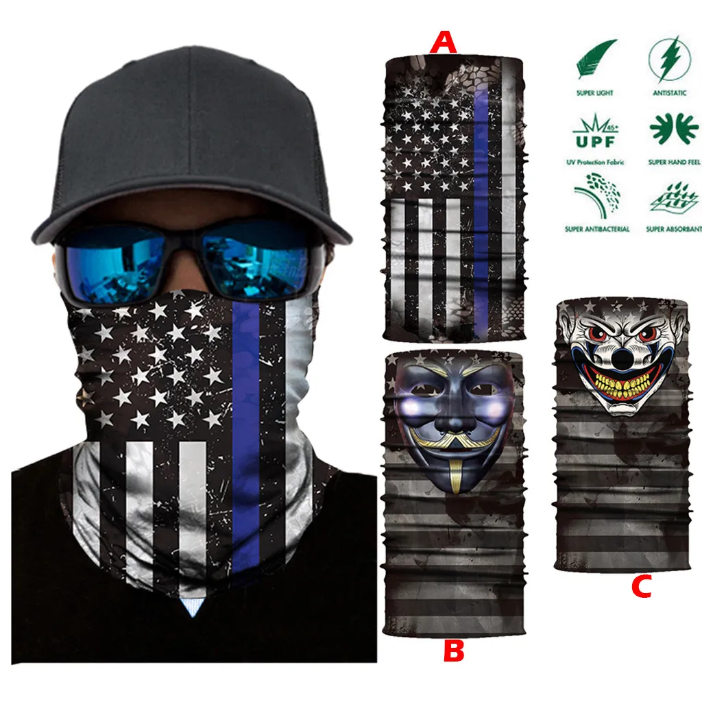 Головной убор защита от солнца ветрозащитная велосипедная бандана Кепка для