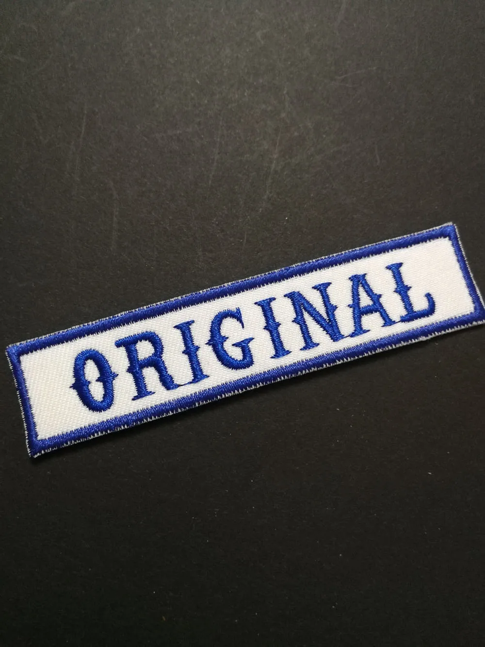 9.7X2.2CM SONS OF NOMAD ORIGINAL V PRESIDENT REDWOOD FRIST 9 IN MEMEORY OF OPIE ACAB AFFA вышитые нашивки "анархия" значки аппликаций - Цвет: 9.7X2.2CM