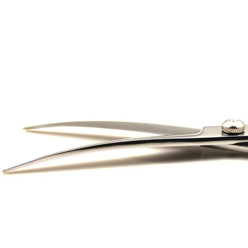 Ножницы для груминга собак изогнутые берберские ножницы стрижки 7 дюймов Япония