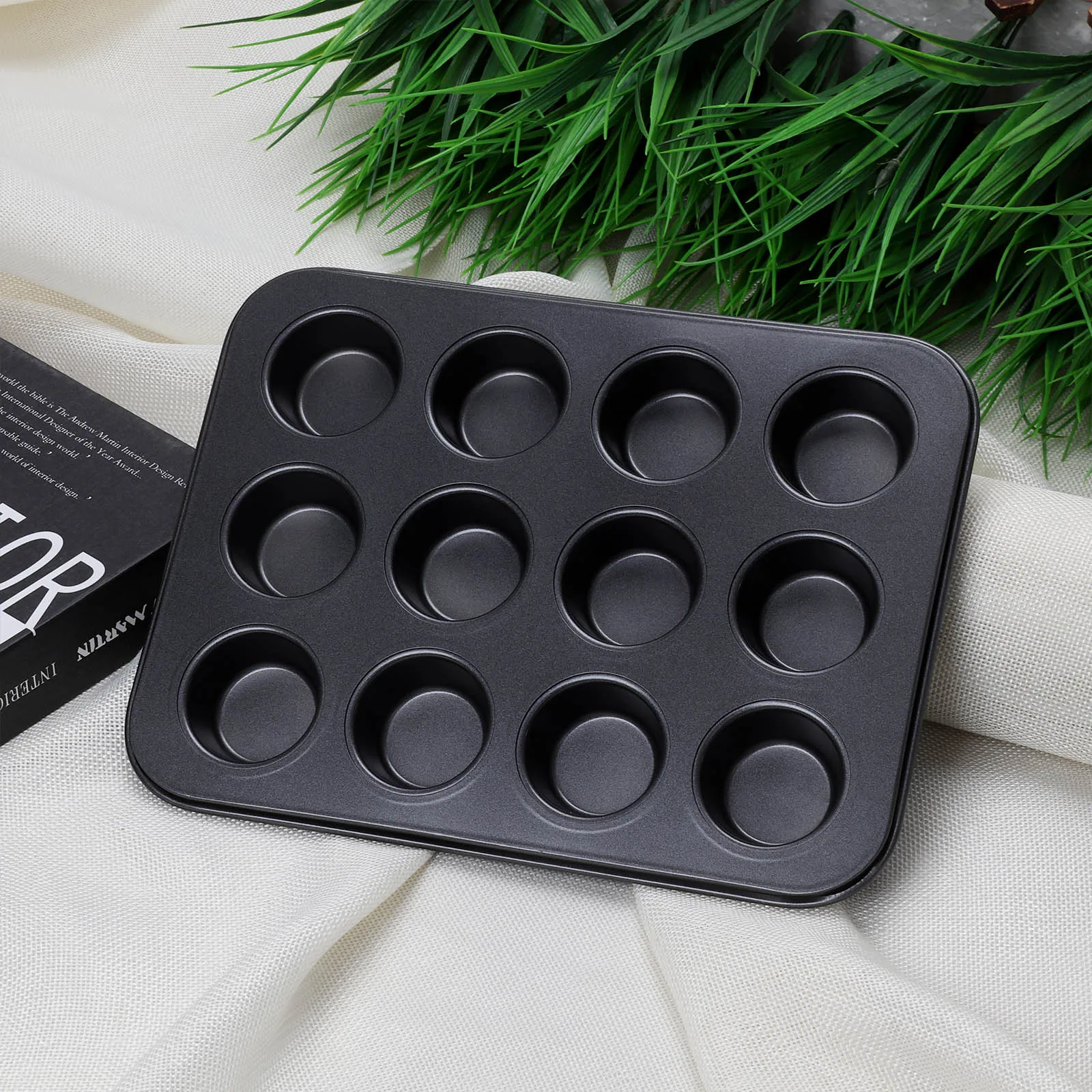 Чашки черный кекс противень для выпечки тортов антипригарная углеродистая сталь