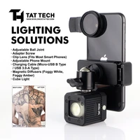 free shipping tattoo light kit phone accessory let artist take professional picture easily no need adjust photograph save time