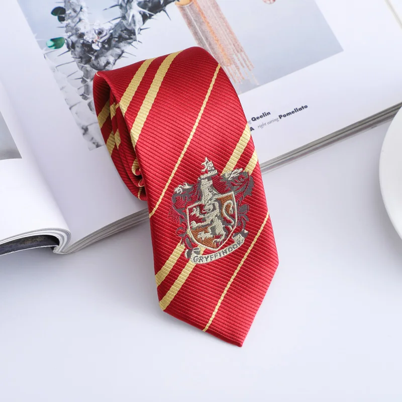 Галстук для косплея Гриффиндор Слизерин Ravenclaw Hufflepuff Аксессуары галстуков