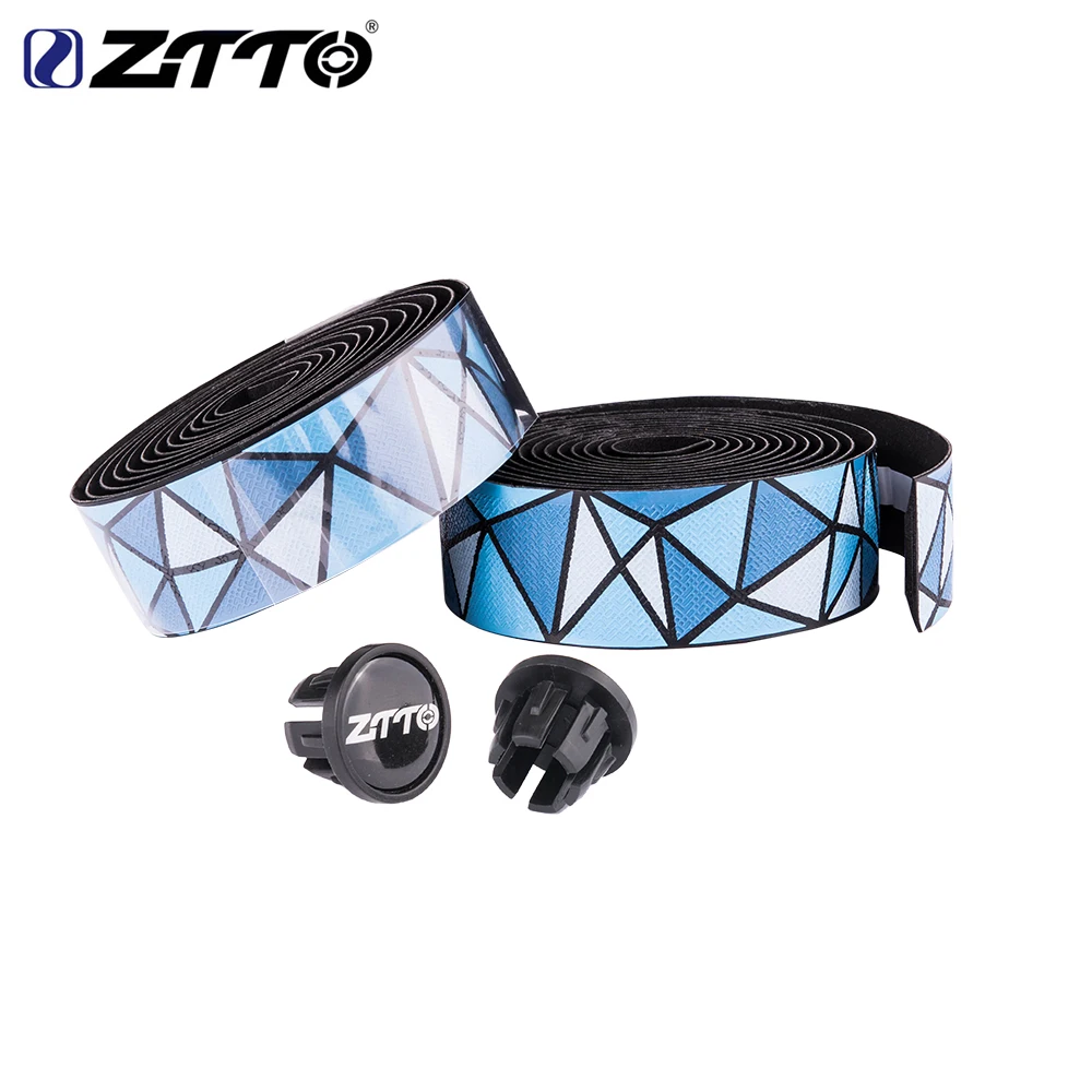 

ZTTO Road Bike Bar Tape Handlebar EVA PU Tape High Quality Durable Shock-Proof Roadbike High Toughness Bartape With Bar Plug BD4