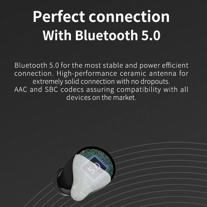 Shanling MTW100 V2 наушники вкладыши TWS Bluetooth 5 0 Ture Беспроводной спортивные гарнитура для