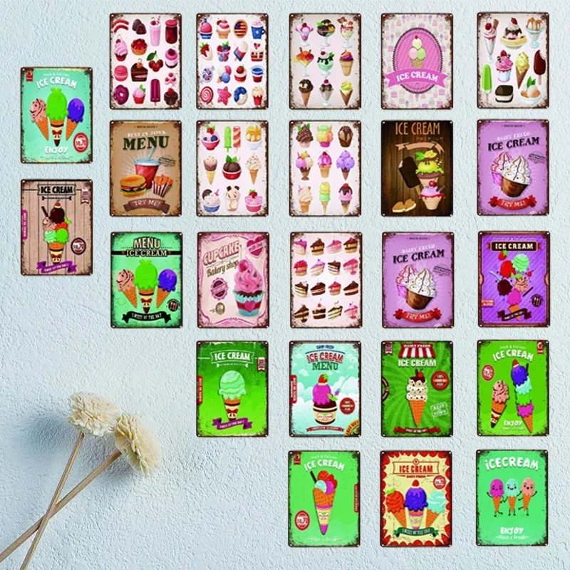 

Жестяная Табличка с изображением еды и яиц, для бара, для кафе, домашний Металлический Настенный декор 30x20 см