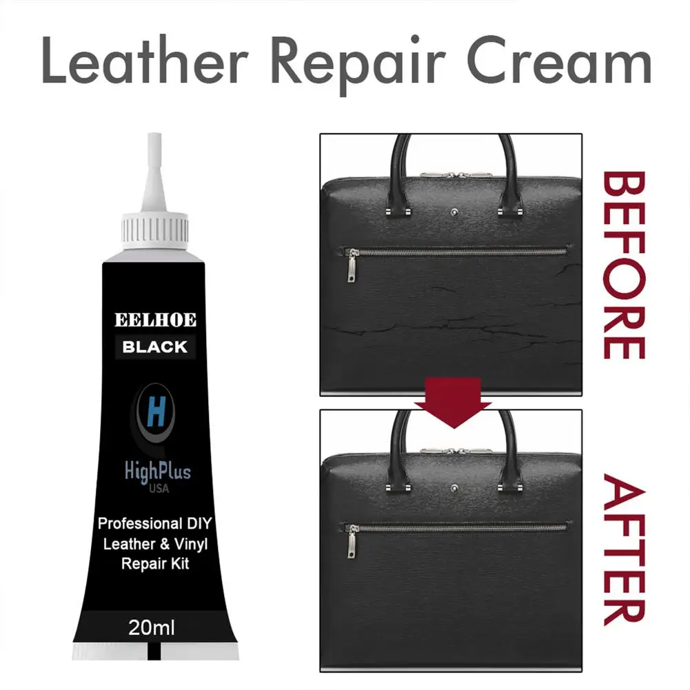 

2PCS Leather & Vinyl Repair Kit Leather Scratch Repair Cream Car Seat Leather Renovation Repair Gel Leather Purses Tonic Cream