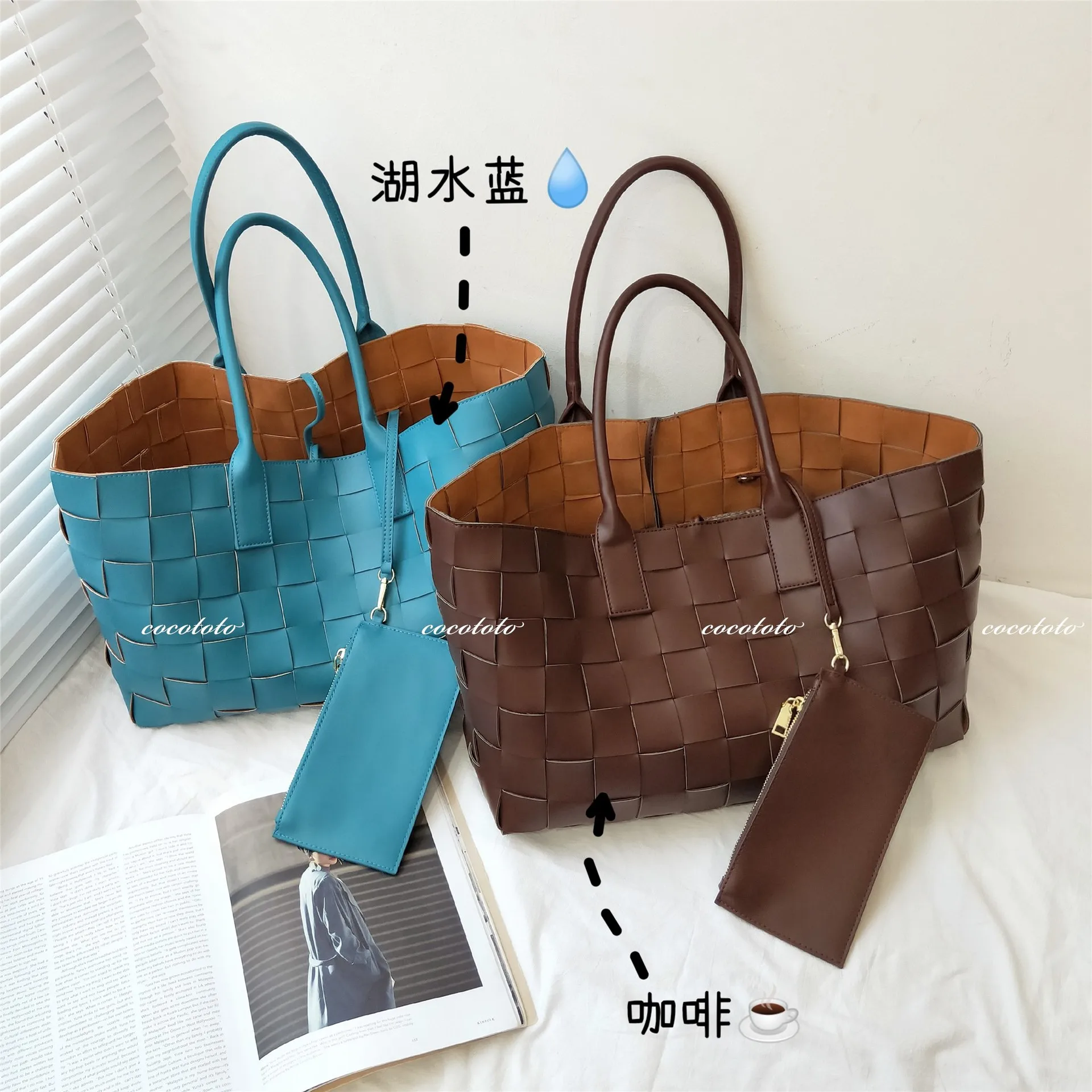 Новая кожаная сумка с плетением для отдыха на ремне Осень зима 2019 Повседневная