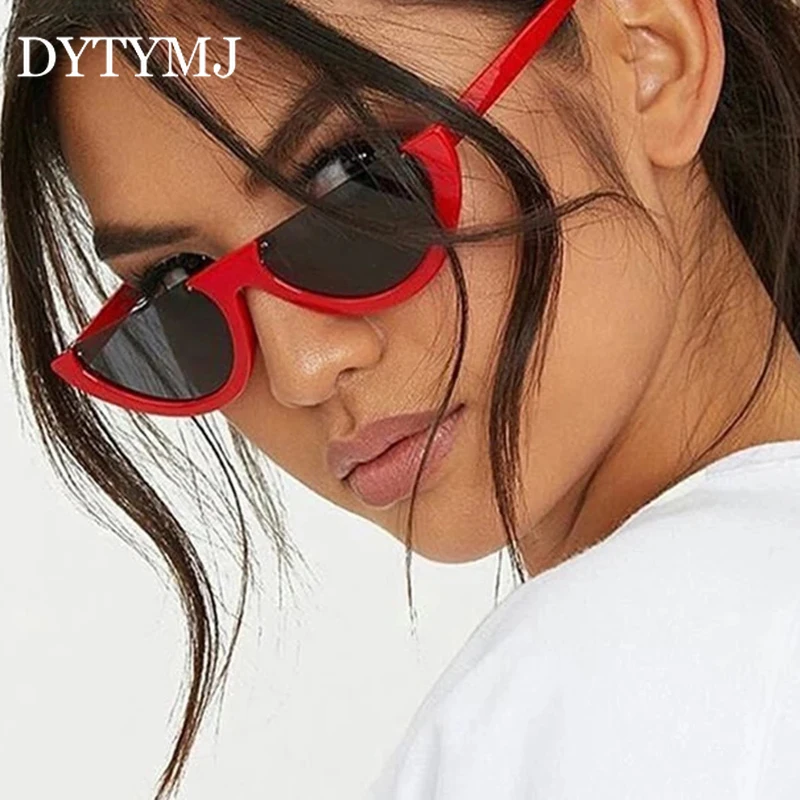 

DYTYMJ 2020 солнечные очки с полуободковой зеркальные очки в стиле ретро, Для женщин Брендовая Дизайнерская обувь очки Для женщин Винтаж очки Дл...