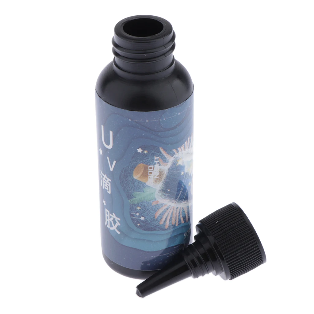 Кристаллический эпоксидный Жидкий УФ-полимерный клей для солнечных лучей