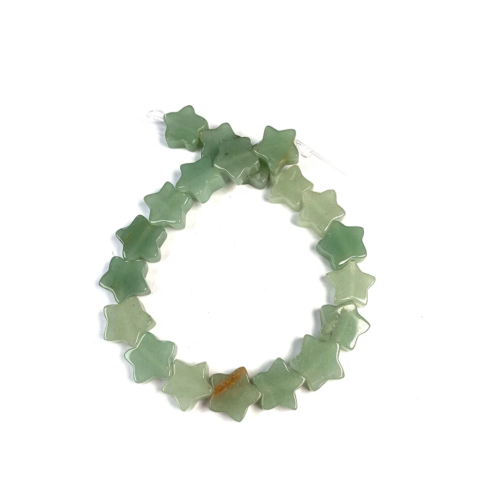 

20Pcs Natural Stone Beads Pentagram Semi-precious Loose Beads For DIY Necklace Bracelet Earrings Anklet Jewelry Accessory Making