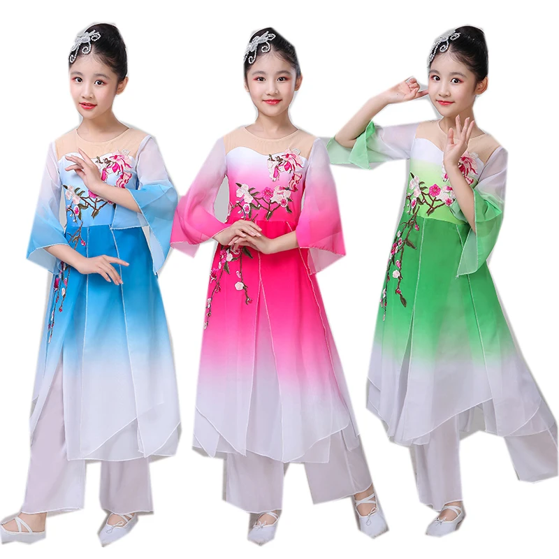 

Платье для девочек, с юбкой и цветами сливы