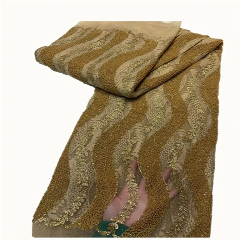 Африканская Тюлевая кружевная ткань с блестками белая 2020 зеленая новейшая