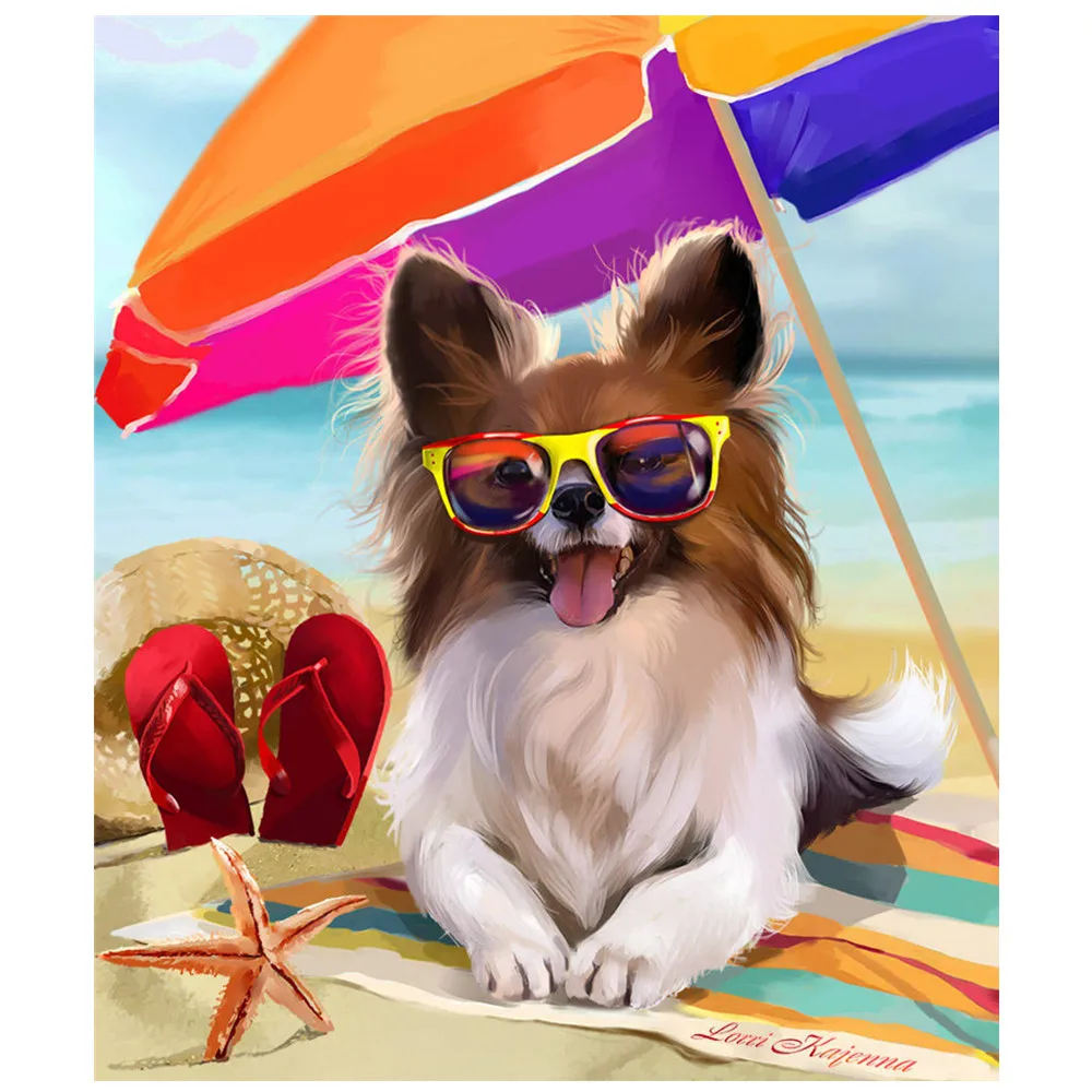 5D алмазная живопись полная Новый Бриллиантовая мозаика с животным вышивка мода