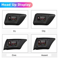 for honda fitcitycivicaccord 2014 2019 2020 car electronic accessories head up display hud safe driving screen alarm system
