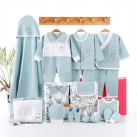 baby suit newborn clothing onesies cotton new year gift pants shirt socking swaddling 18pcsset soft for infant