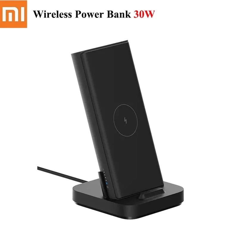 Внешний аккумулятор Xiaomi Mi Wireless Power Bank максимальная мощность выходного порта 30Вт