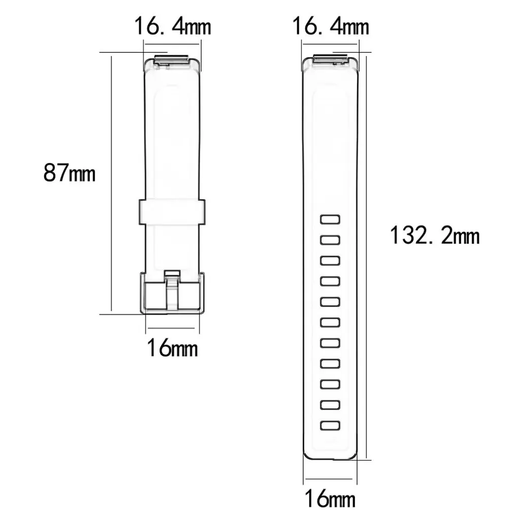 

Fashion Sports Silicone Strap For Fitbit Inspire/Inspire HR Wristband Bracelet Strap Band Wrist Strap