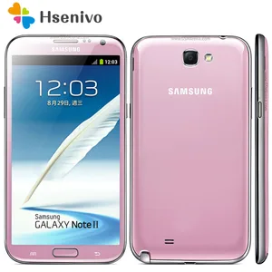 samsung galaxy note ii n7100 refurbished original mobile phone 5 5 quad core 8mp gps wcdma smartphone free global shipping