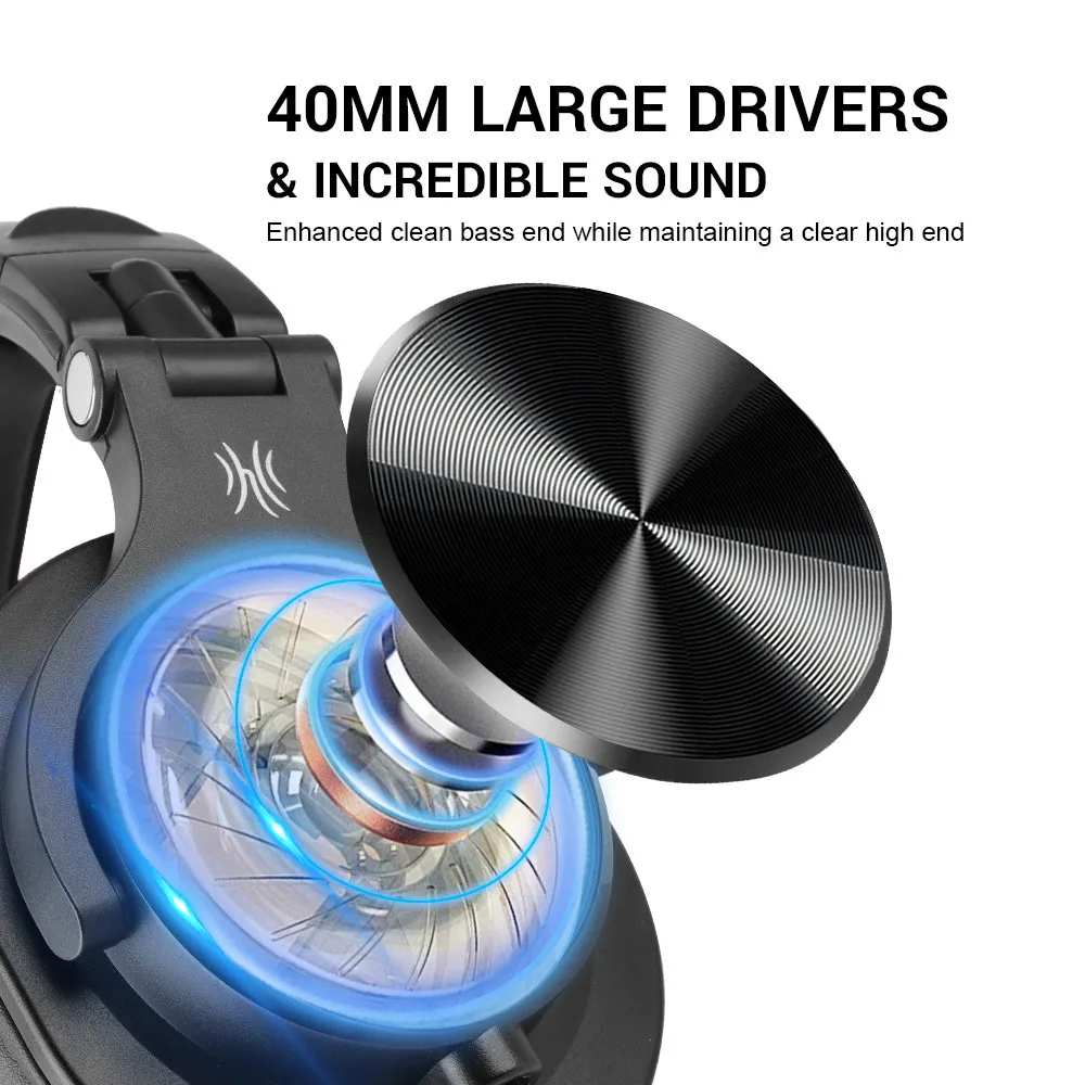oneodio a71 gaming headset studio dj headphones stereo over ear wired headphone with microphone for pc ps4 xbox one gamer free global shipping