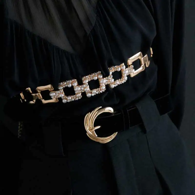 

Ladyfirsy High Quality Za Belt For Women 2021 Fashion Pu Leather Metal Buckle Heart Pin Belts Wild Waistband Wholesale Gift INS