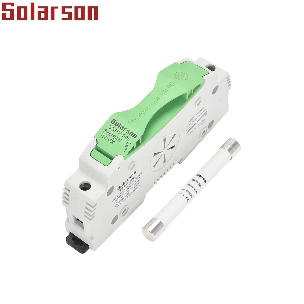 Сертификат CE TUV 10x85 мм 1500VDC 1 ~ 8A 10A 12A 15A 16A 20A 25A 30A 32A Солнечный ПВ предохранитель и