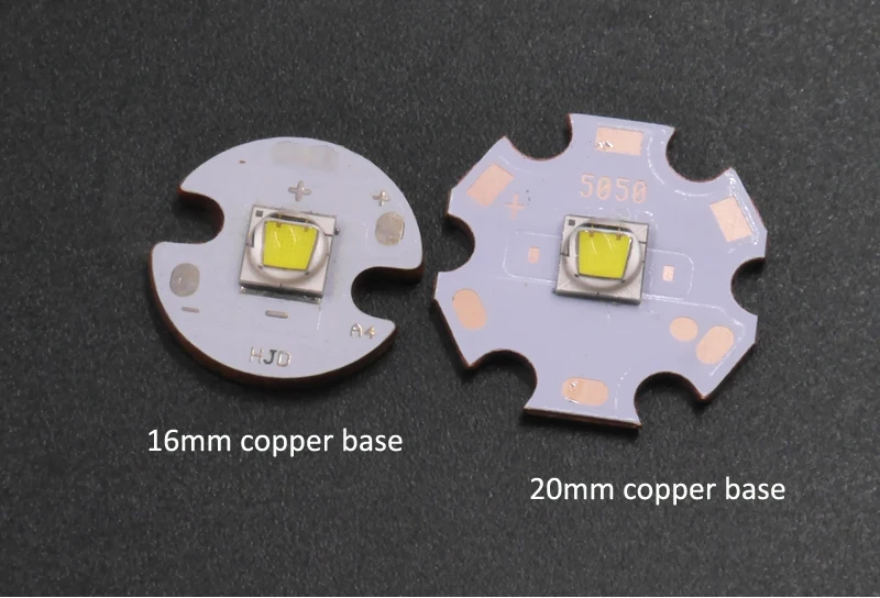 20 мм DC3.7v-4,2 v вход 6000mA выход cree XHP50 XHP50.2 3V светодиодный драйвер+ 16mm 20mm XHP50.2 SST40.2 3V Светодиодная медная основа