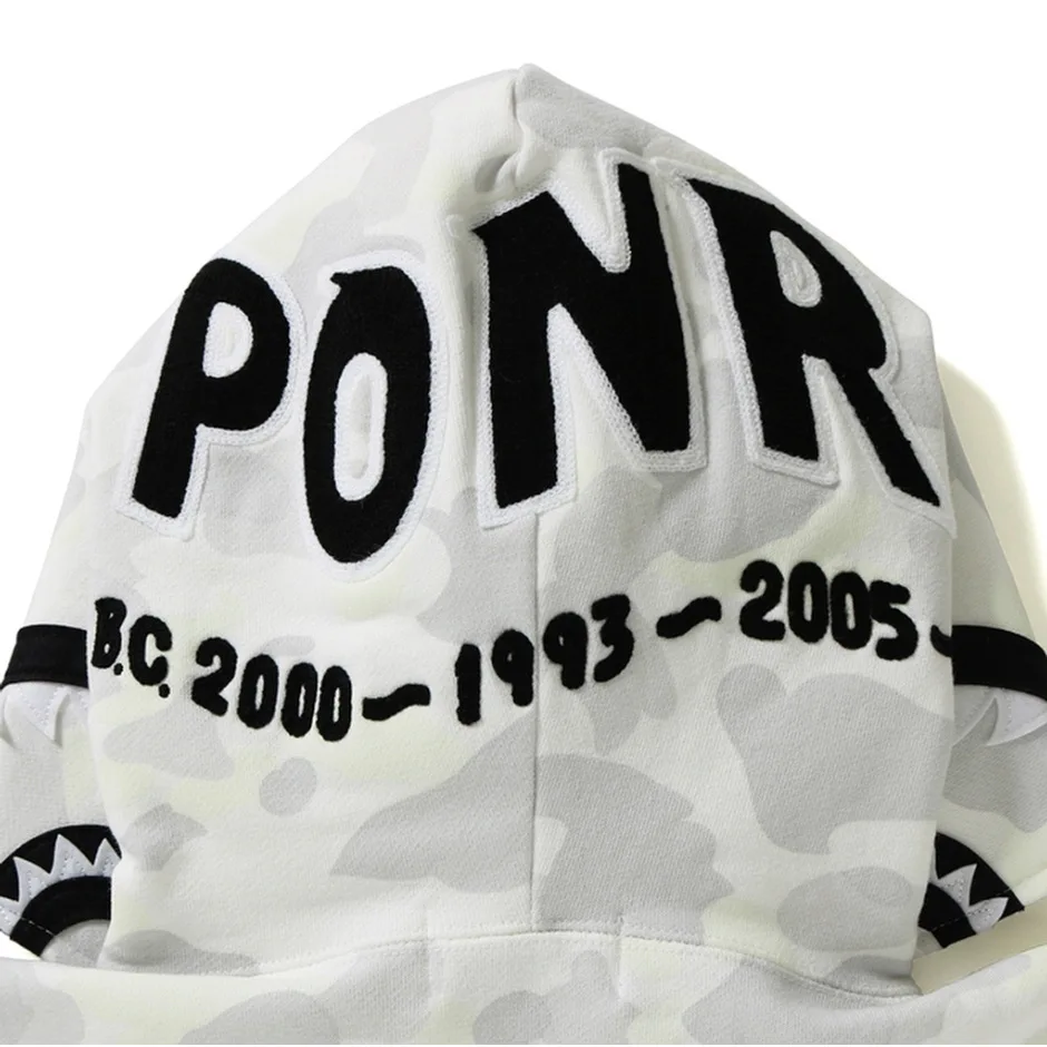 

Bape Hoodies Casual Luminous Fleece Hooded Couple Clothes Sweatshirt Streetwear Harajuku Men Fashion 2020