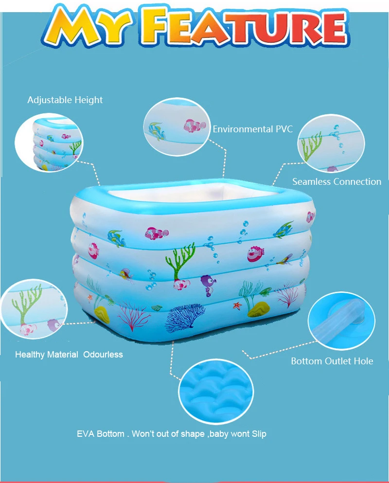 Детские товары для дома надувной бассейн купания детский водных видов спорта