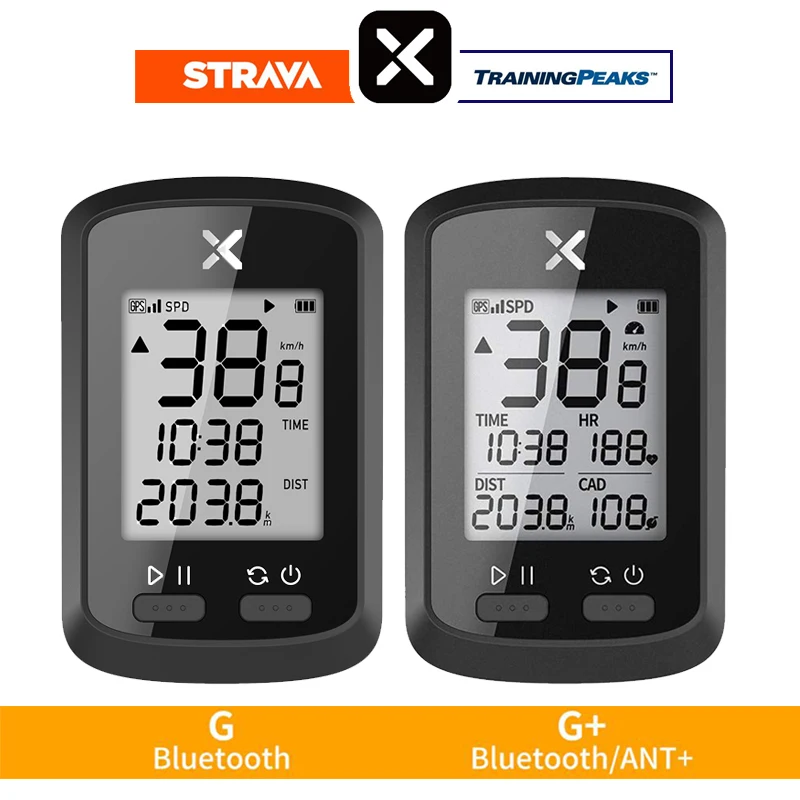 Велокомпьютер XOSS G + беспроводной GPS Спидометр водонепроницаемый шоссейный