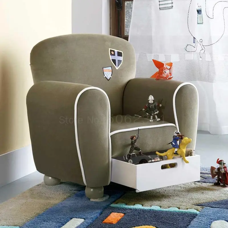 Детский диван для мальчиков детский хранения маленький сиденье одного детского