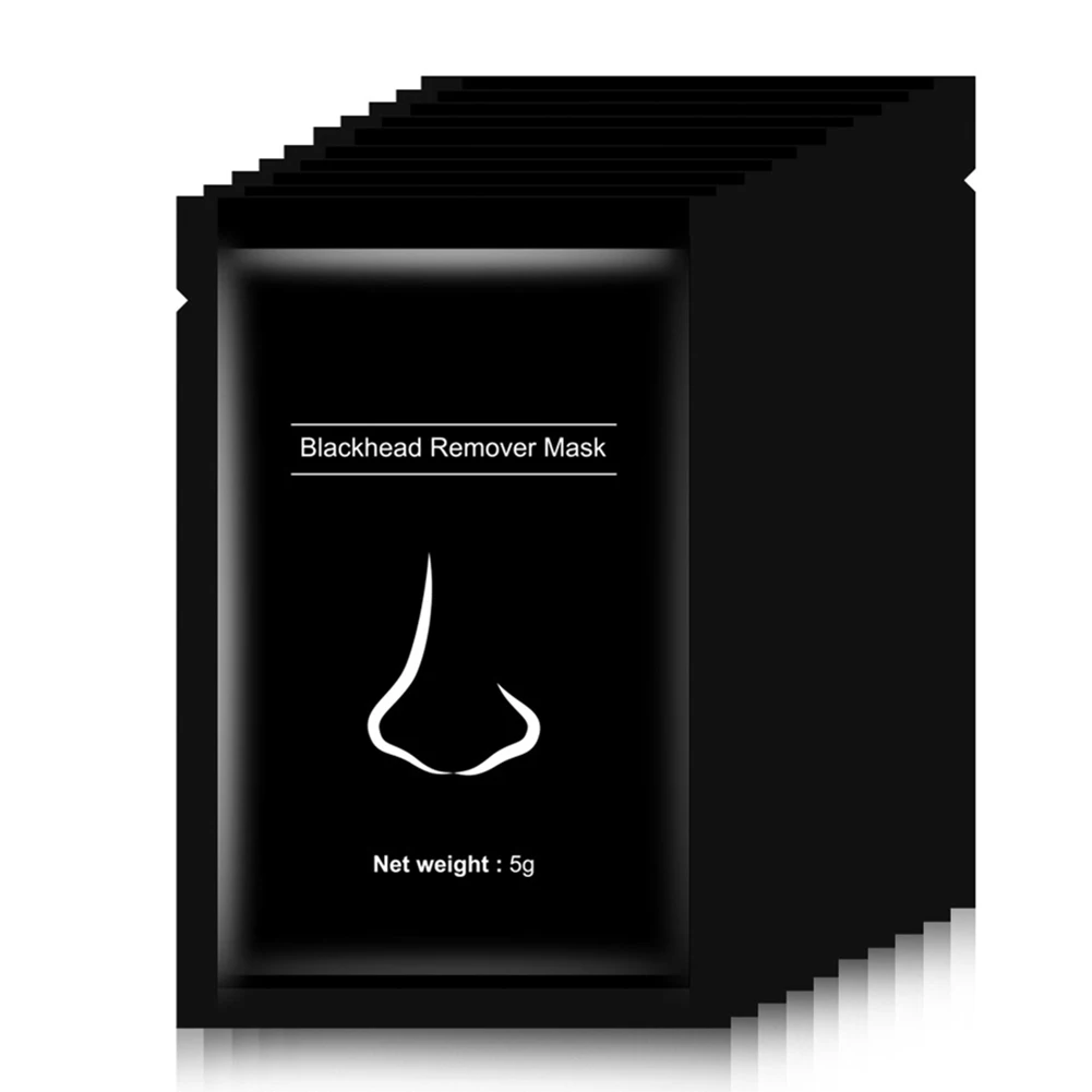 Пористая полоска с бамбуковым древесным углем черных точек полоски для носа