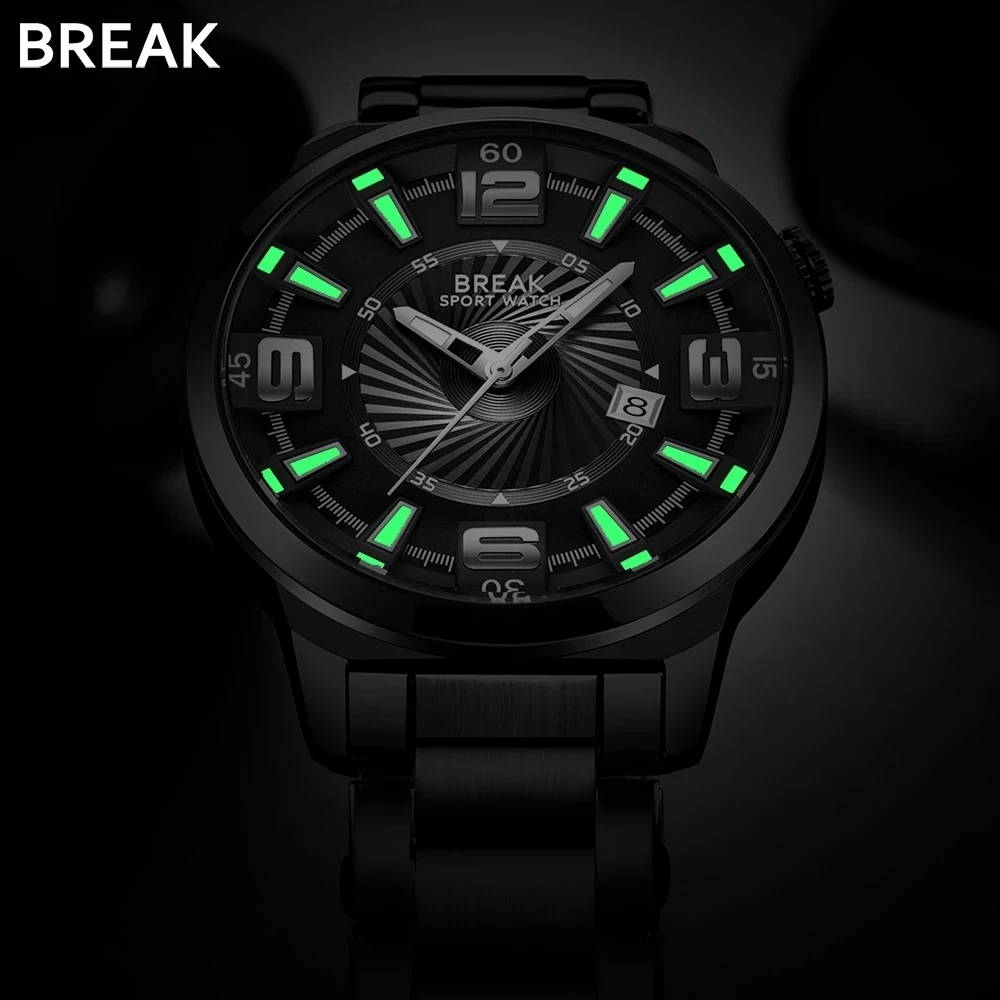 Часы наручные мужские кварцевые брендовые Роскошные спортивные