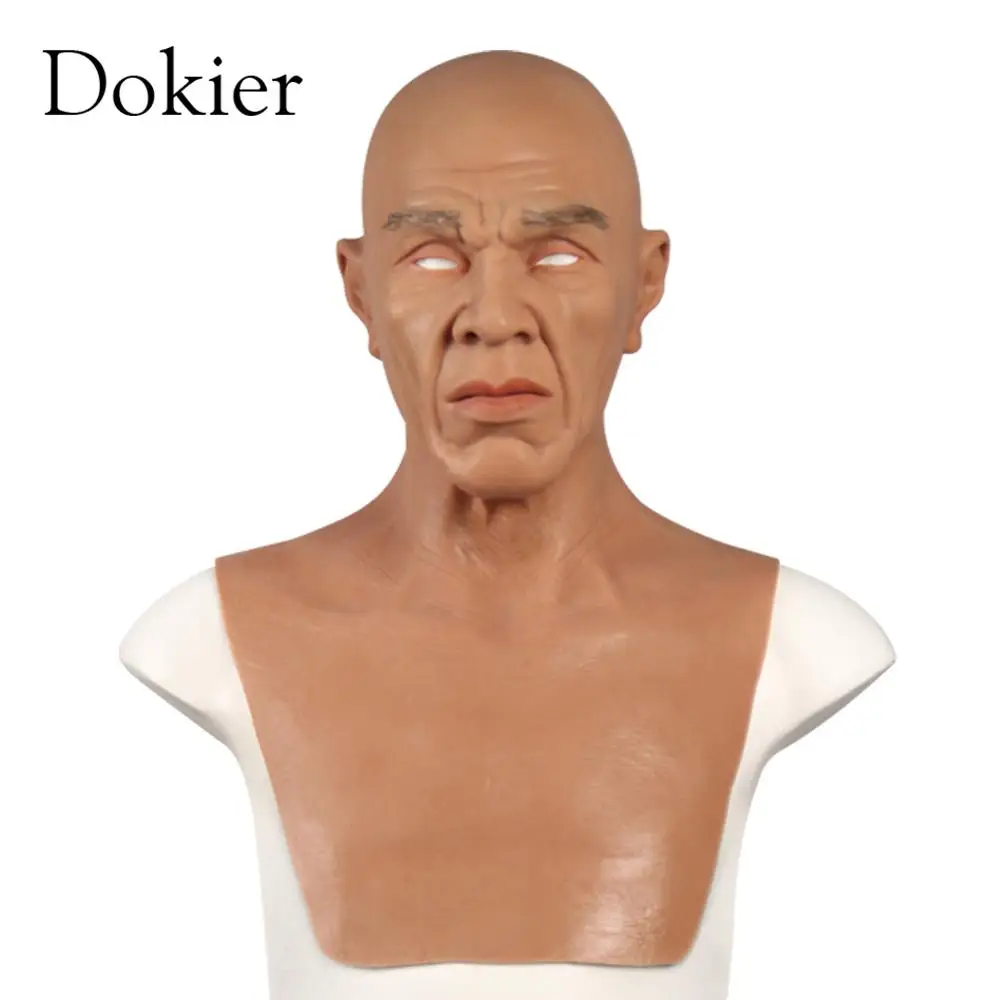 Dokier силиконовый реалистичный реквизит для лица Мужской Фетиш настоящая кожа