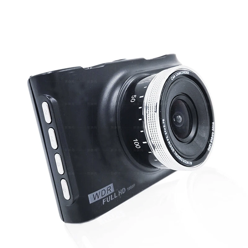 TOSPRA Q7 Car DVR Camera 3inch Full HD 1080P Rear View Dashcam Auto Registrar DVRs Video Double Recording Recorder Black | Автомобили и