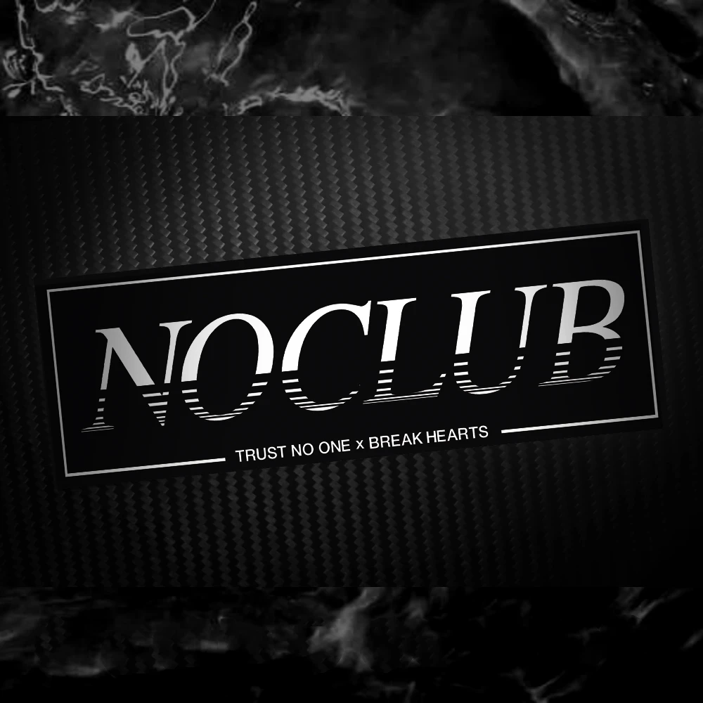 Стайлинг автомобиля и наклейки для мультфильмов аниме Дрифт NOCLUB доверие никто