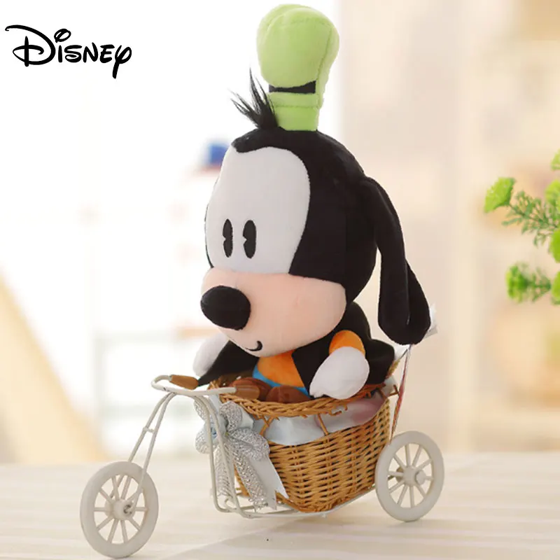 25 см милый Дисней Микки Маус Минни плюшевые игрушки животные куклы с шапкой